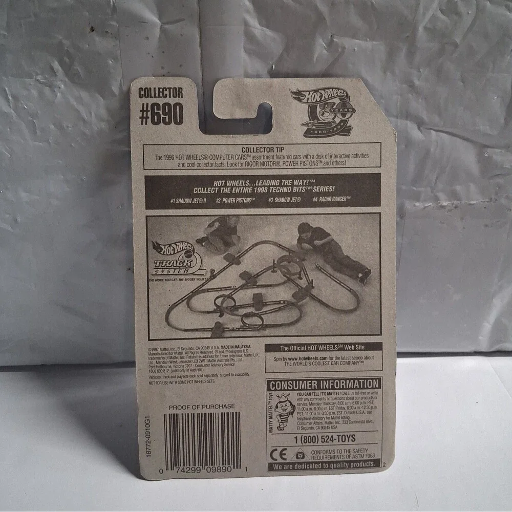 Hot Wheels - Techno Bits Series - Power Pistons